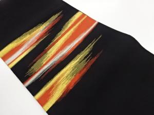 本綴れ霞模様織出し名古屋帯